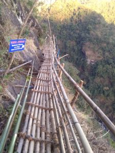 Bamboo Bridge at Wahkhen