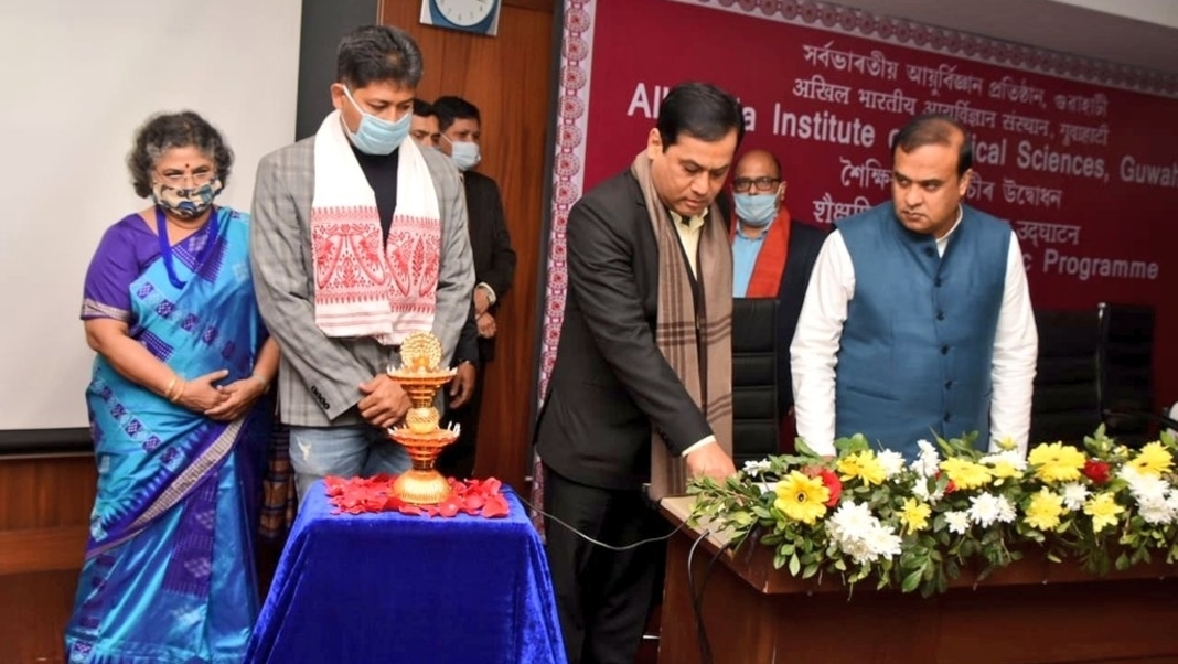 AIIMS, Guwahati would provide huge fillip to public healthcare system in the region: Sonowal