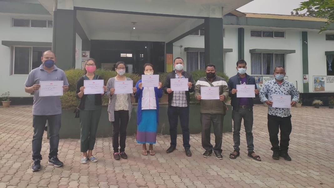 39 frontline workers take the first vaccines in South Garo Hills