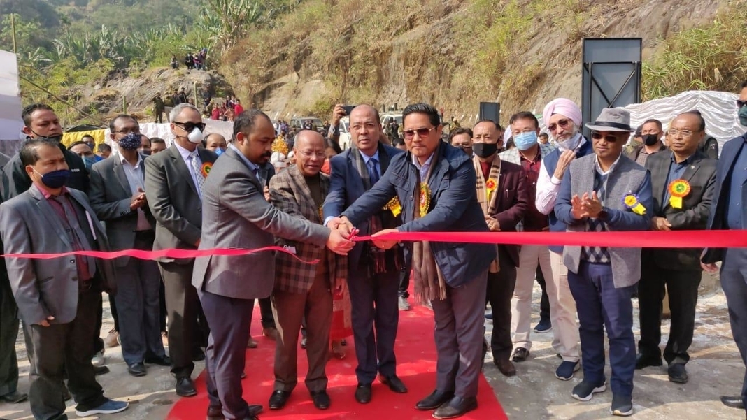 Longest road arch bridge inaugurated in border area of Bhollanganj