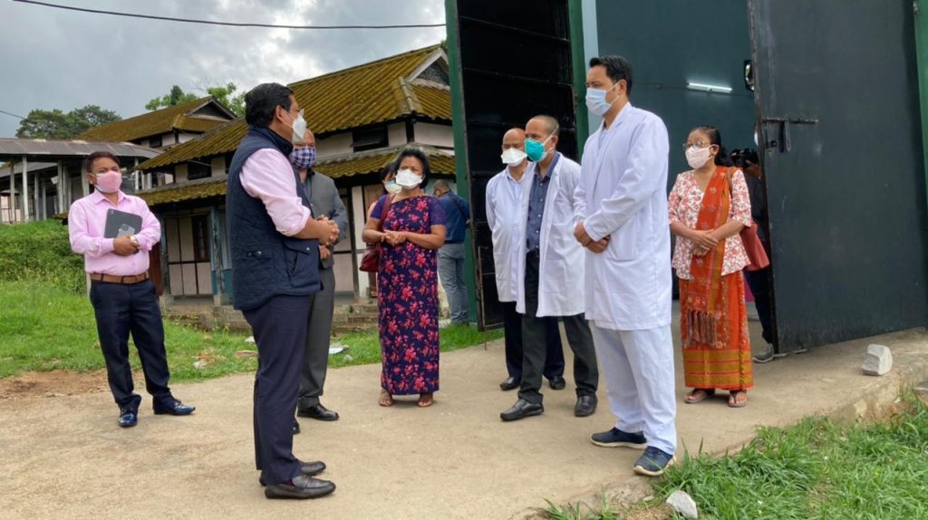 Chief Minister Inspects Oxygen Plants in Shillong Hospitals
