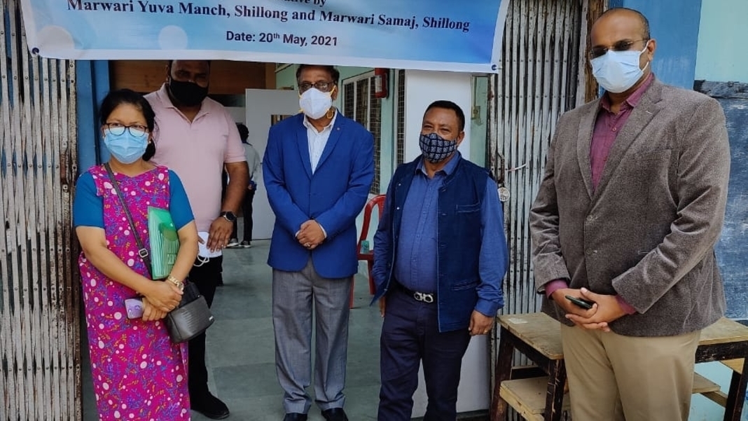Hek inaugurates Covid Care Unit in Shillong