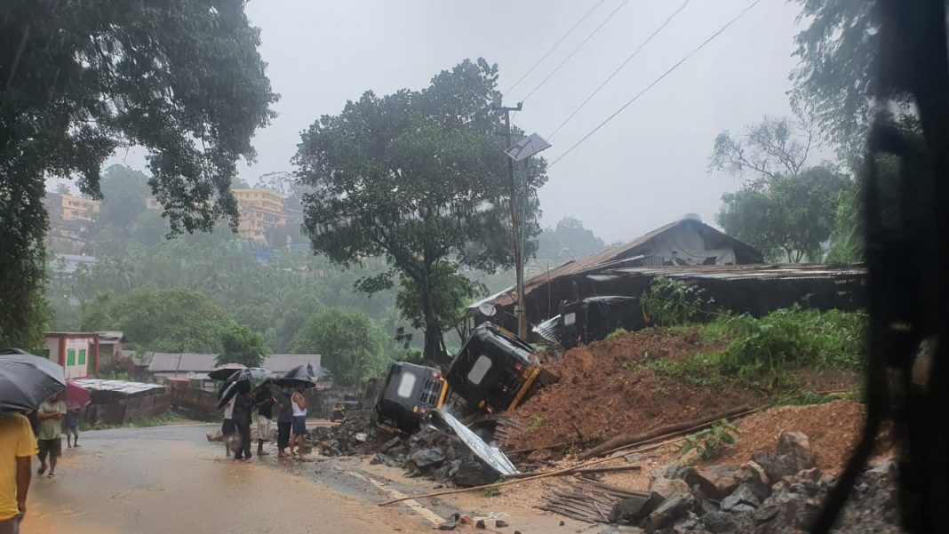 Garo Hills bears monsoon onslaught with bridges washed away