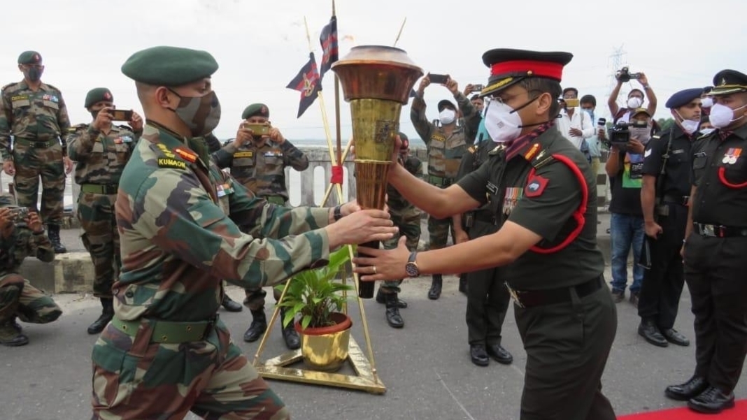 Swarnim Vijay Mashaal arrives in North Eastern Region, enroute to Meghalaya