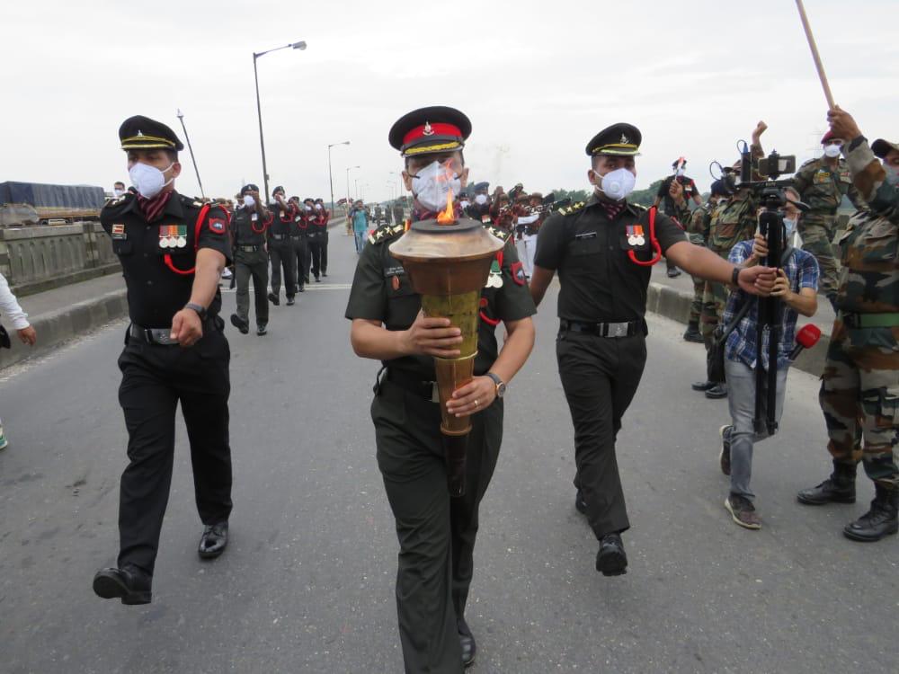 Swarnim Vijay Mashaal arrives in North Eastern Region, enroute to Meghalaya 