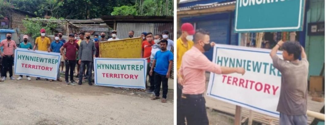 “Hynniewtrep territory” signboards put in Iongkhuli village, intruders warned