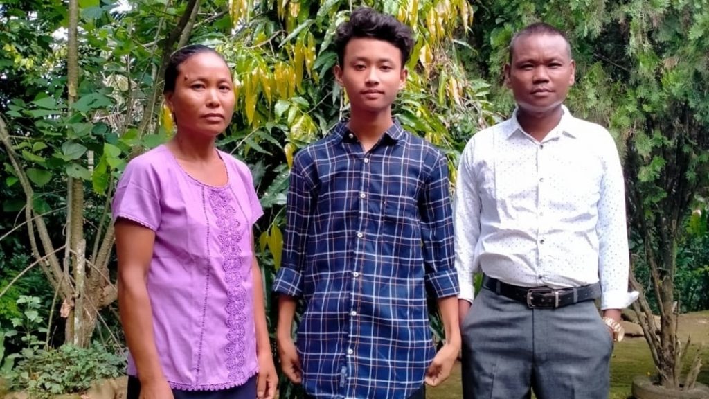 The lone topper from East Garo Hills Bolgrim S Marak who hails from Nangal Rongsa Awe in South Garo Hills. Bolgrim came out 19th among Meghalaya Top Twenty toppers list in SSLC exams, this year.