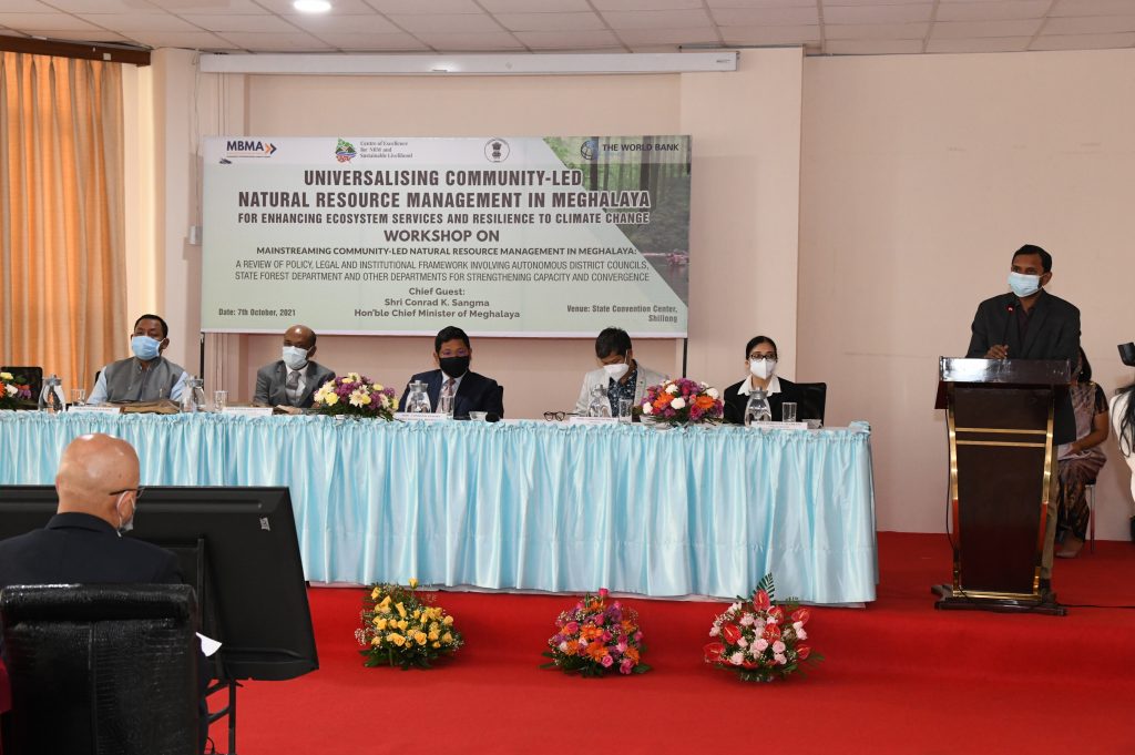 CM inaugurates workshop on Community led Natural Resource Management