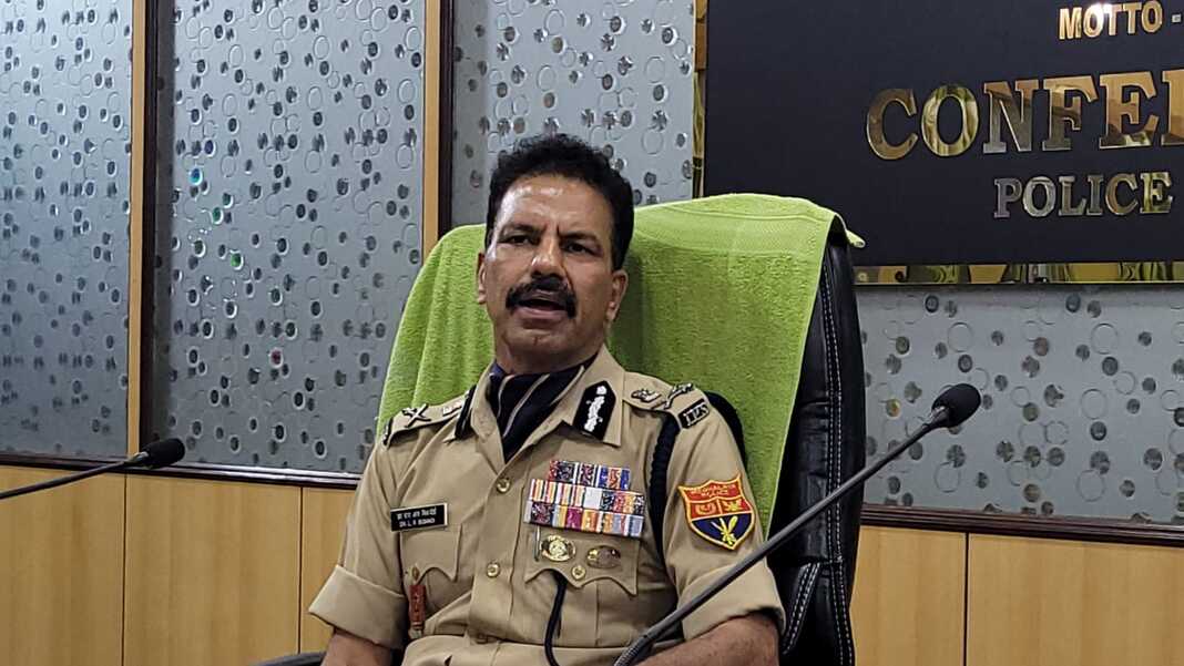 Meghalaya Director General of Police Dr L R Bishnoi