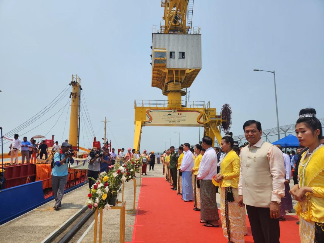 North-East India set to become nation’s gateway to South-East Asia via Sittwe Port : Sonowal