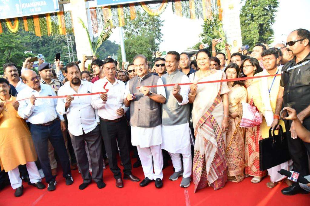 Assam: CM Himanta Sarma inaugurates 2.6 km long 'Nilachal' flyover in Maligaon 