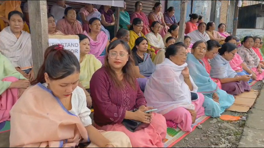 Manipur: Women groups stage protest in Imphal over reports of gang rape in first hours of violence