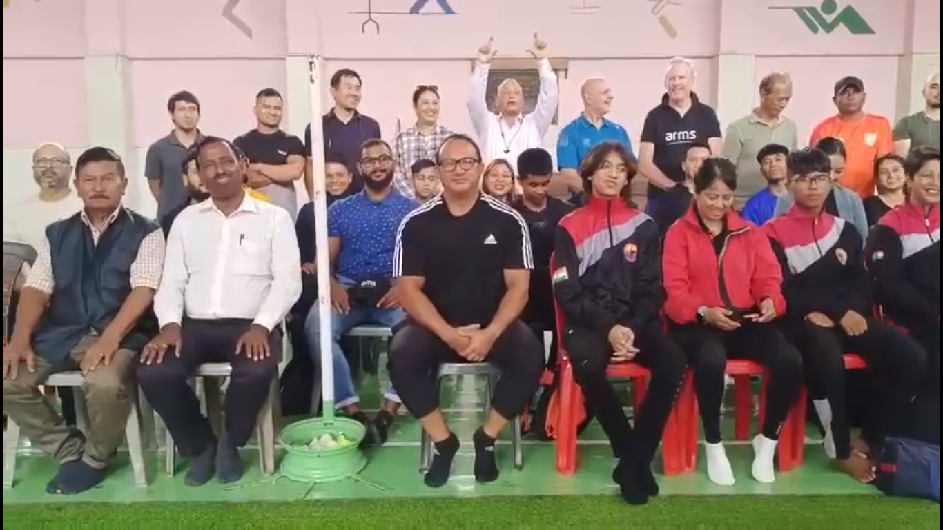 Australian Olympic medallists share their experience, techniques with young athletes of Meghalaya 