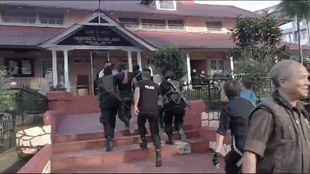 4 members of militant outfit NLCN produced before court in Shillong, sent to 10-day police custody