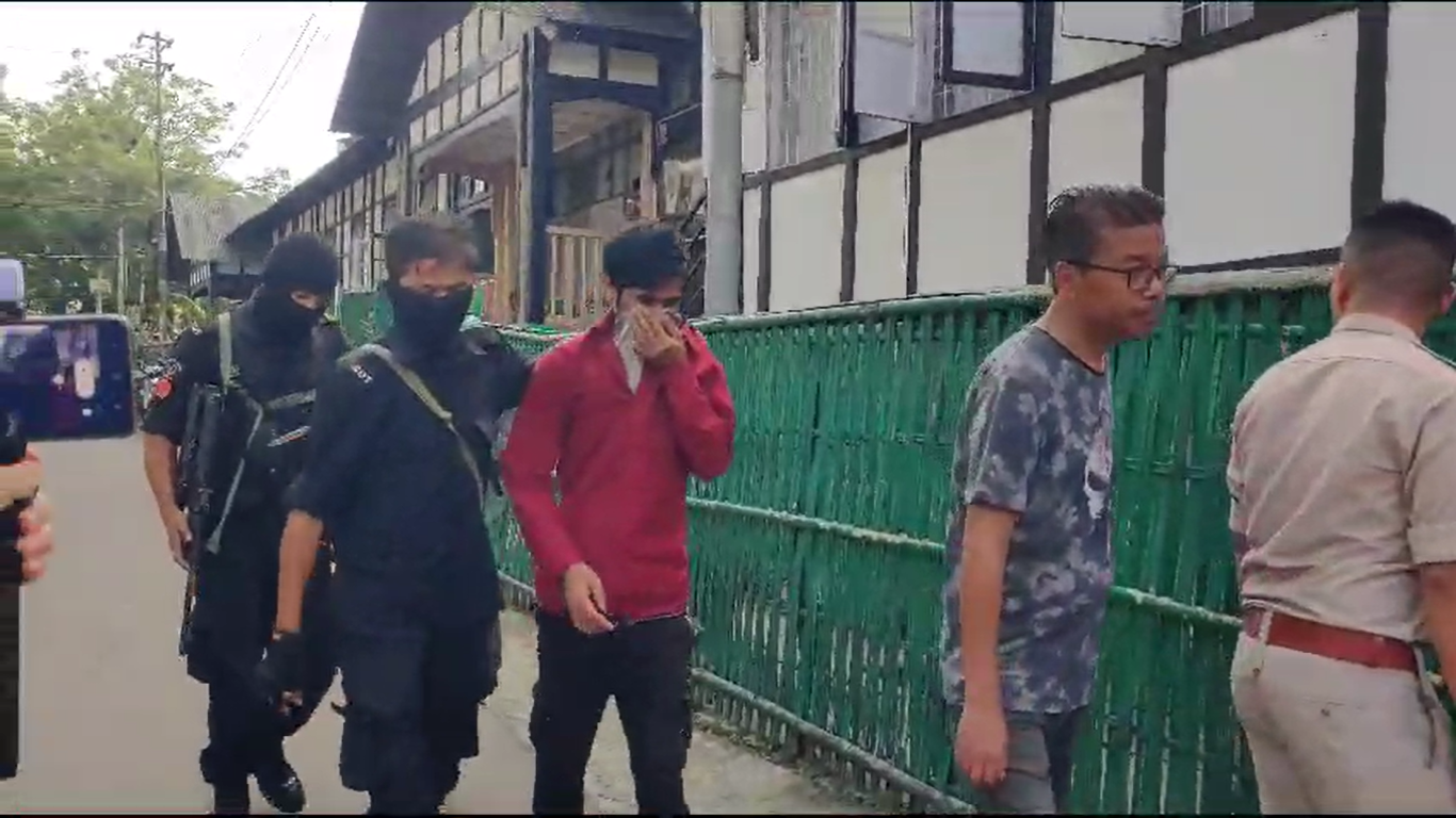 4 members of militant outfit NLCN produced before court in Shillong, sent to 10-day police custody 
