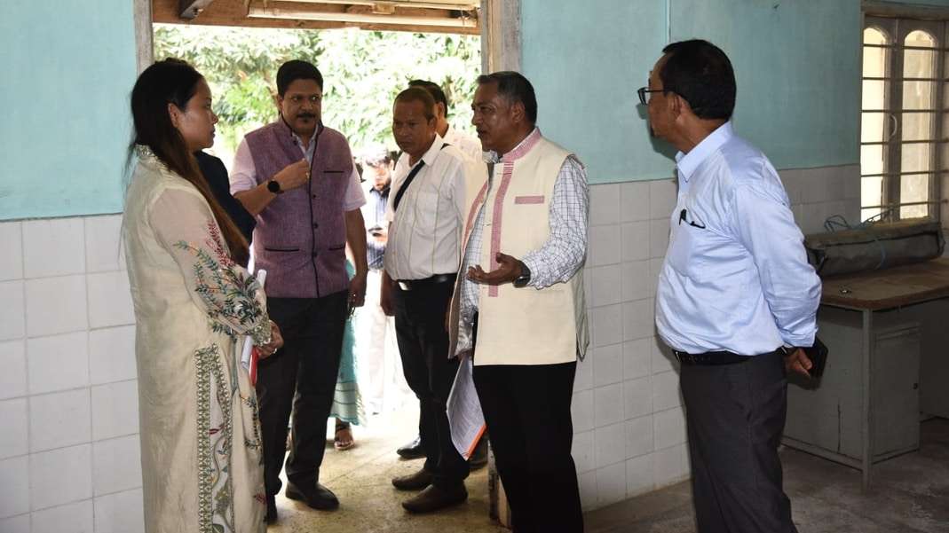 AL Hek visits Garo Hills, assures to improve infrastructure and farms