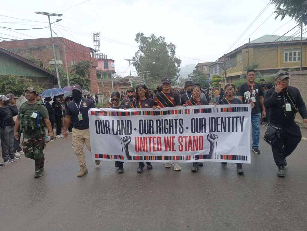 Manipur: Massive rally in Churachandpur commemorates 100 days of tribal resistance