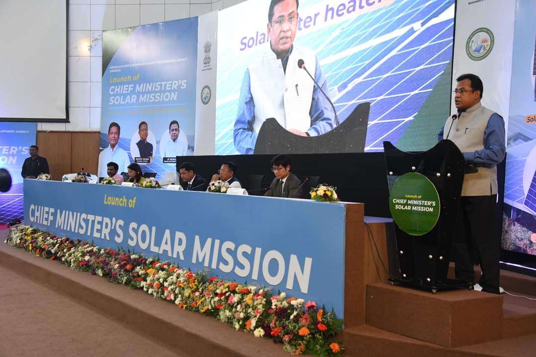 Conrad launches ambitious Solar Mission to tackle Meghalaya's power woes
