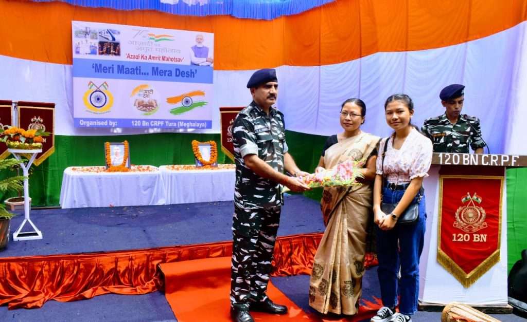 CRPF's 'Meri Maati..Mera Desh' campaign ends on glorious note, honours martyrs of Garo Hills