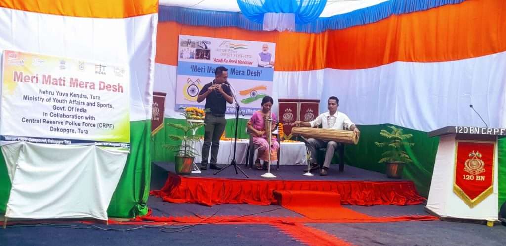 CRPF's 'Meri Maati..Mera Desh' campaign ends on glorious note, honours martyrs of Garo Hills