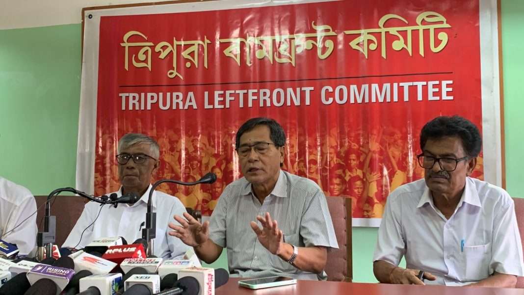 Left Front unilaterally announce candidates for Tripura by-elections