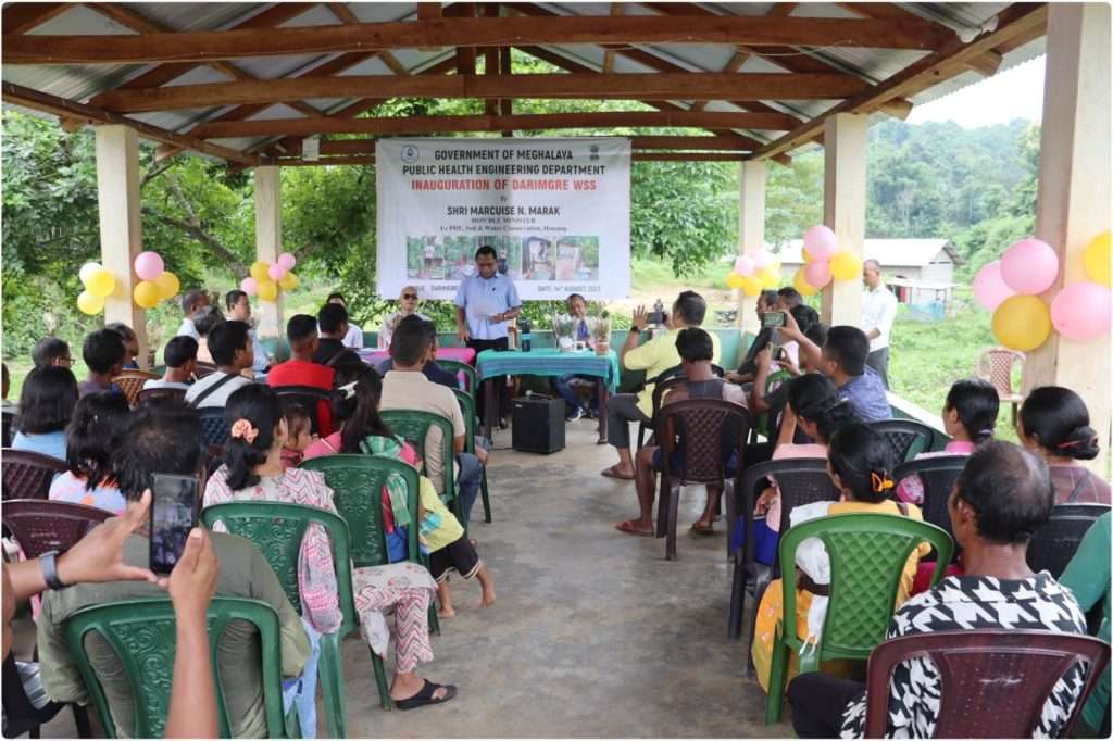 East Garo Hills: Darimgre Water Supply Scheme inaugurated, was completed in just 7 months 