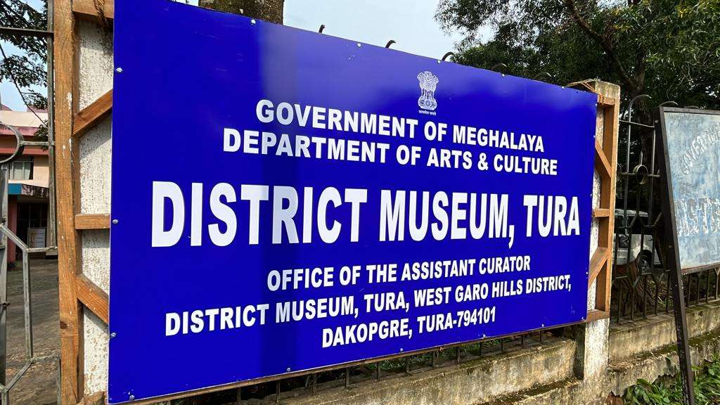 Arts and Cultural Dept set up live display of garo village at Tura District Museum in Dakopgre