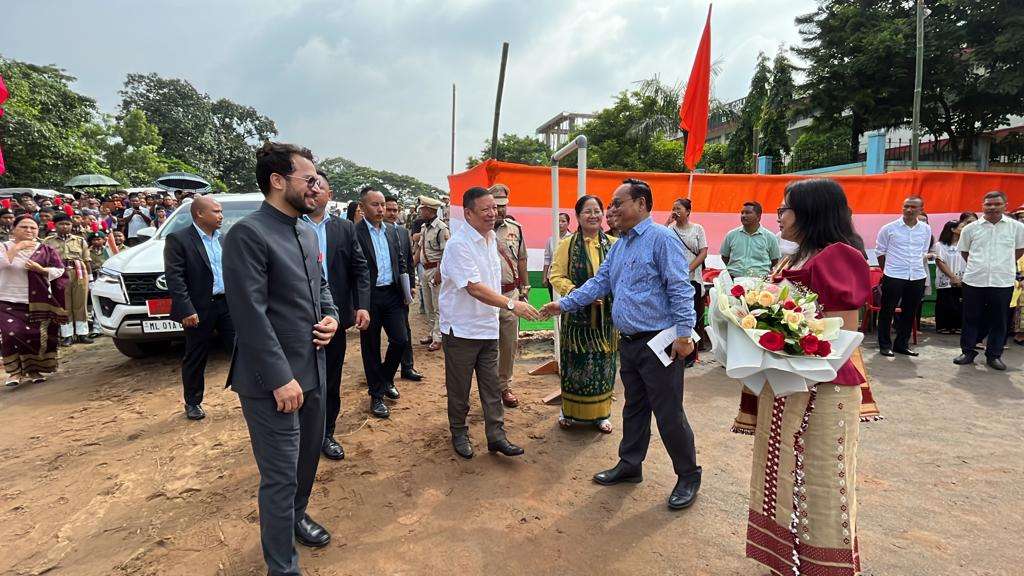 Independence Day 2023: Meghalaya Assembly speaker hoists national flag at Tura's Matchakolgre LP school