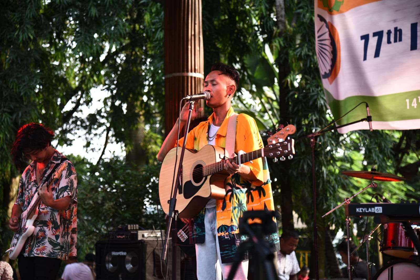 2-day extravaganza of art, music, and community spirit marks 77th Independence Day in Tura