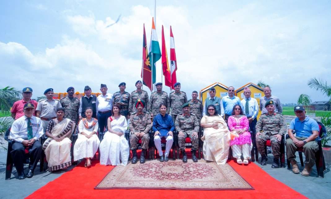 Indian Army creates new pond in Bengdubi, dedicates it to community