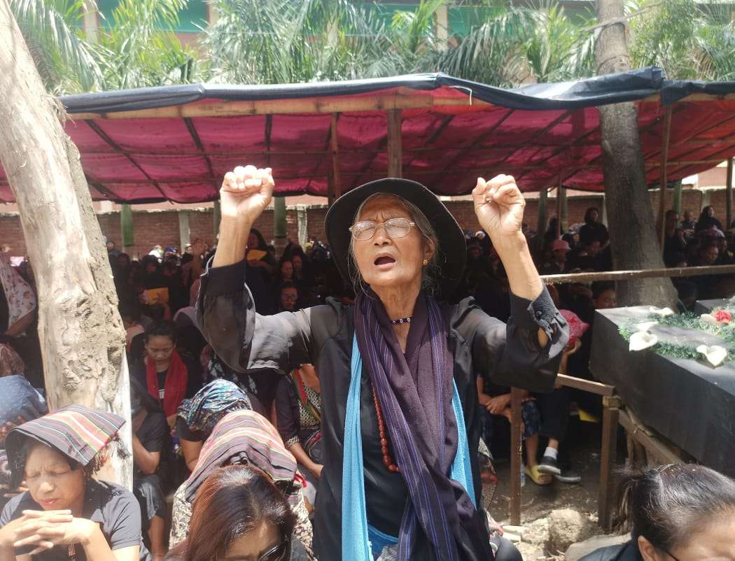 Manipur: Women stage sit-in dharna at 3 separate locations to honour ethnic violence victims