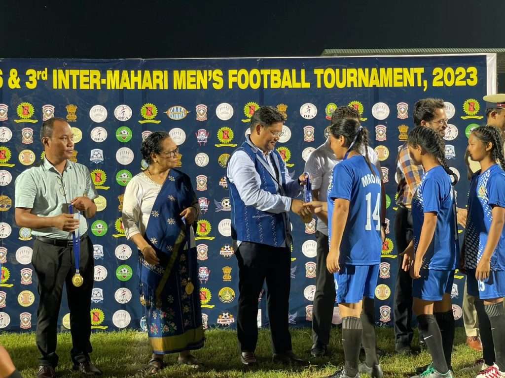 Mrong wins 1st Inter Mahari Women’s football tournament