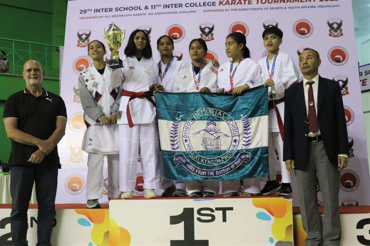 St Anthony's win 2 team titles at 29th Inter School & 11th Inter College Karate Tournament 2023
