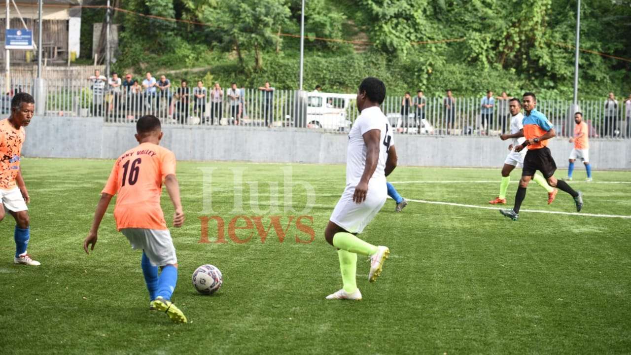 It is football extravaganza for the football enthusiasts in Garo Hills as another tournament has taken off after the conclusion of the highly entertaining Inter-Mahari Football Tournament. The Inter Church Father's Fellowship Football Tournament 2023, organized by the Akonggre Baptist Church Father's Fellowship, Tura, has begun at Chandmari Astroturf Football Ground in Tura, West Garo Hills.