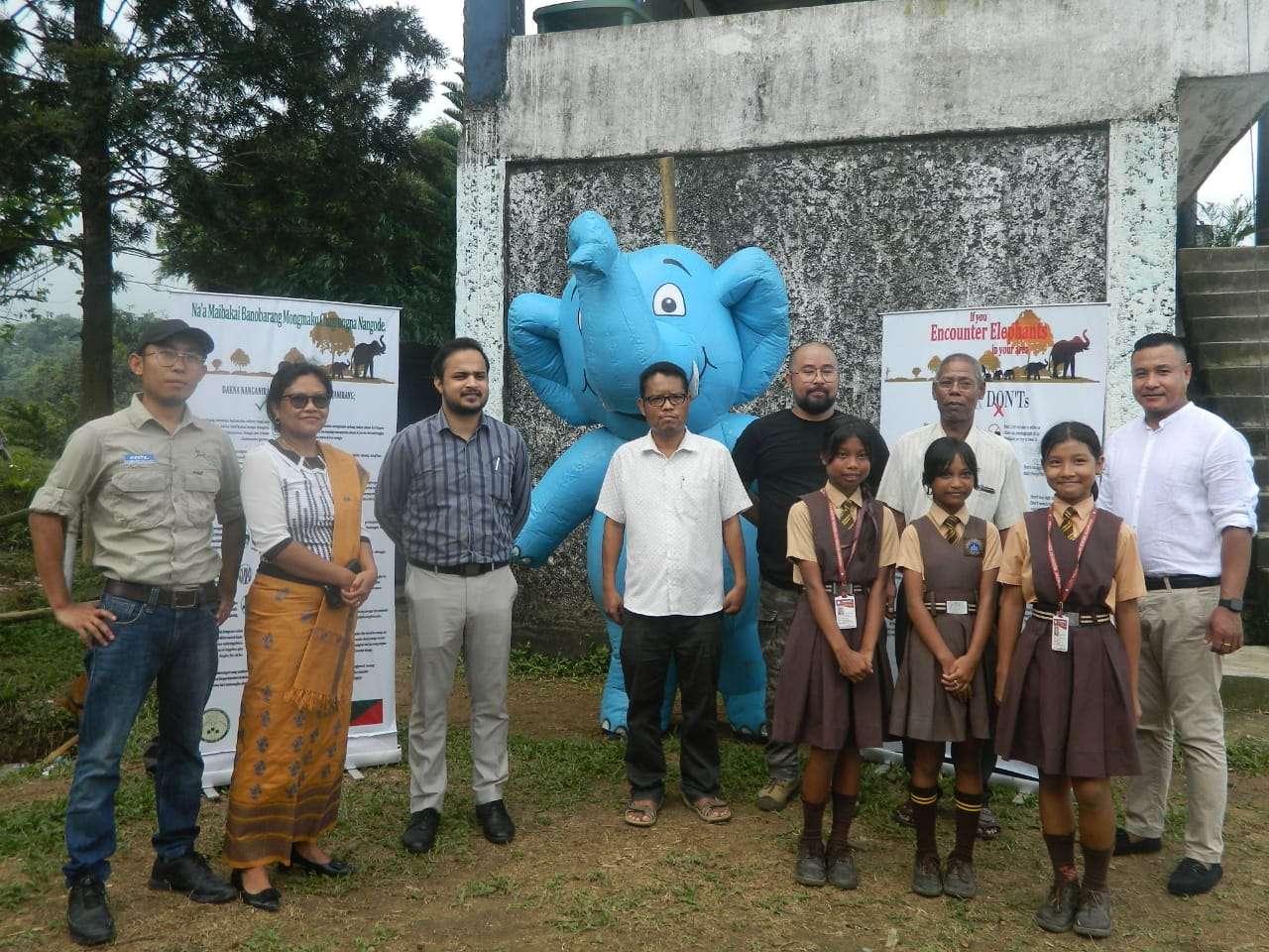 Balpakram National Park marks "World Elephant Day" with call to end illegal wildlife trade