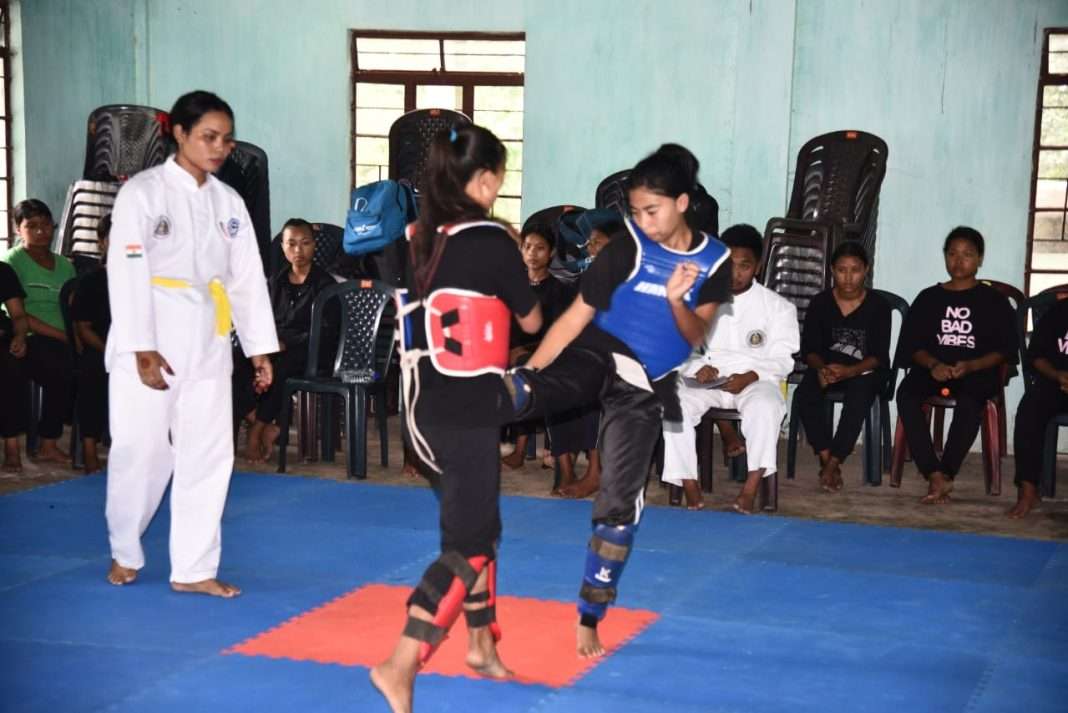 1st Meghalaya Pencak Silat Women's League held in Tura, over 50 women vie for gold