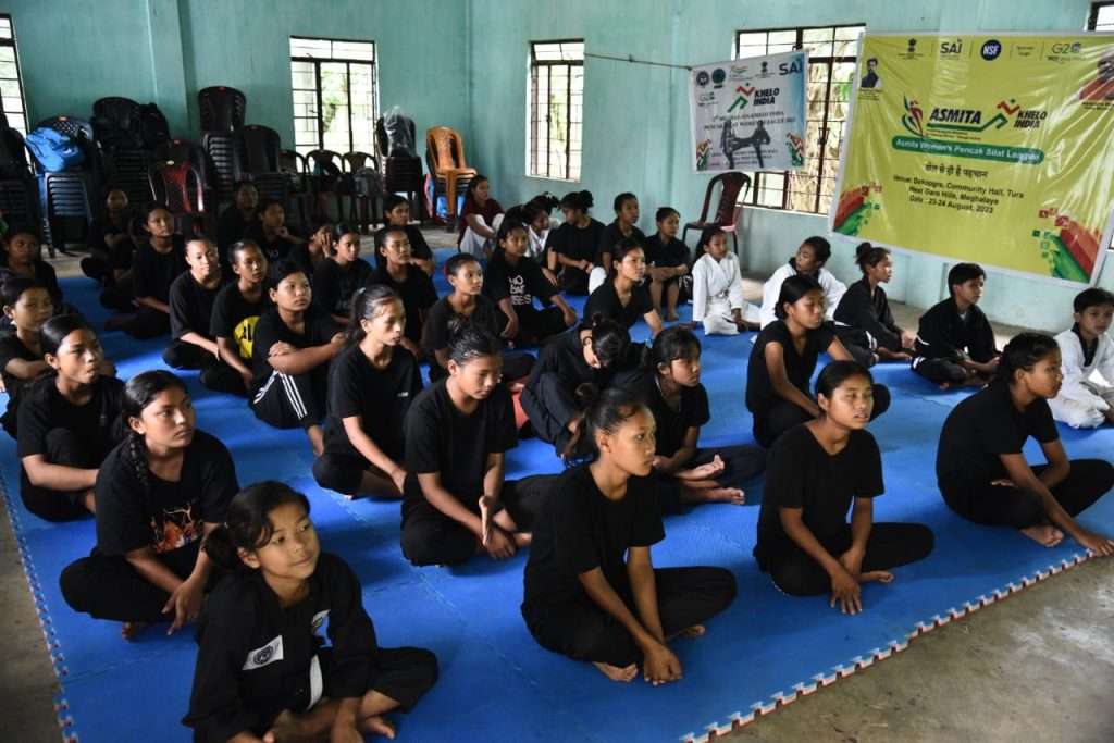 1st Meghalaya Pencak Silat Women's League held in Tura, over 50 women vie for gold 