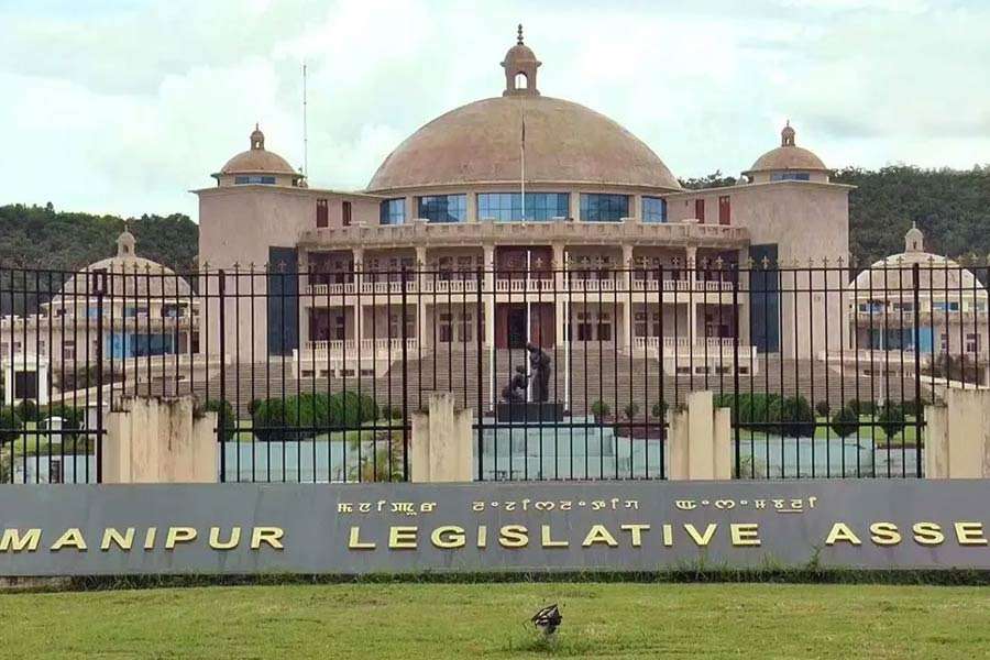 Amid ruckus,'Save democracy' slogans raised in Manipur Assembly