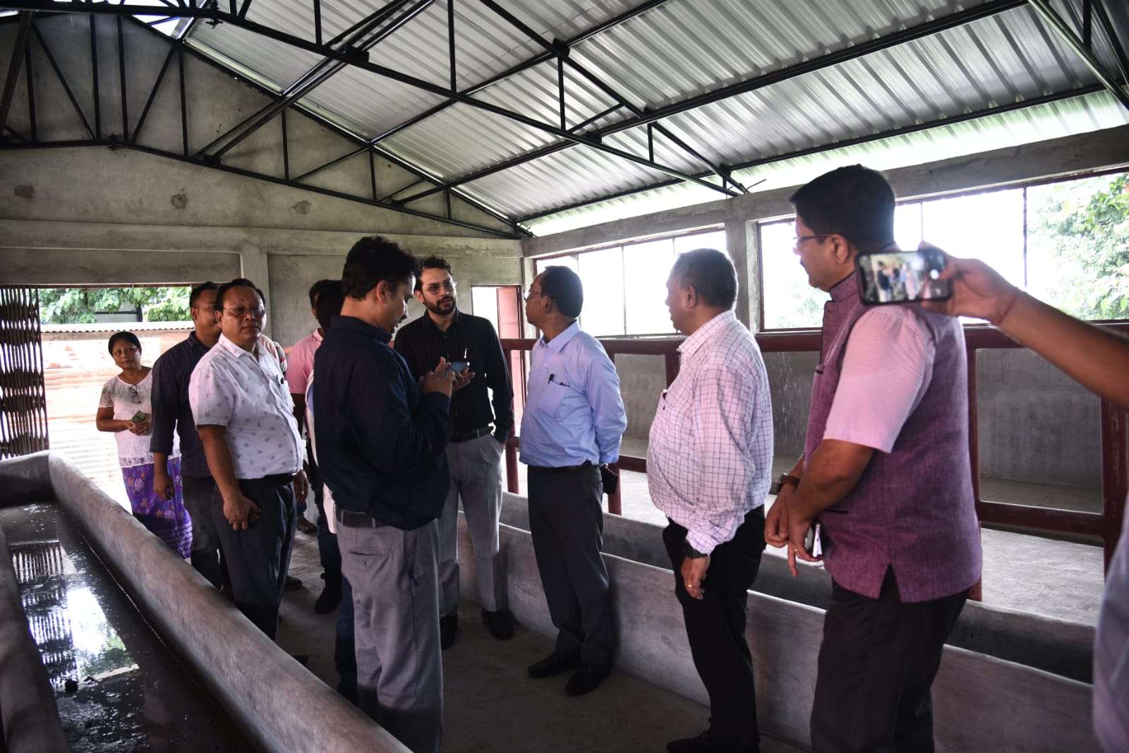 AL Hek visits Garo Hills, assures to improve infrastructure and farms