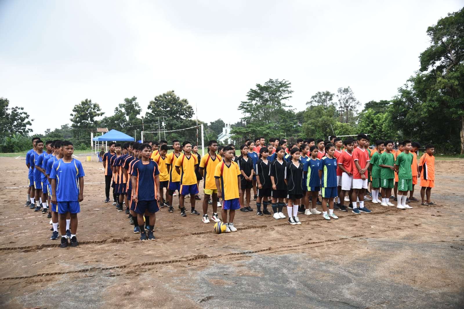 Akongre Sec. School, Govt. Boys HS School girls’ team win inaugural inter school volleyball tournament in Tura