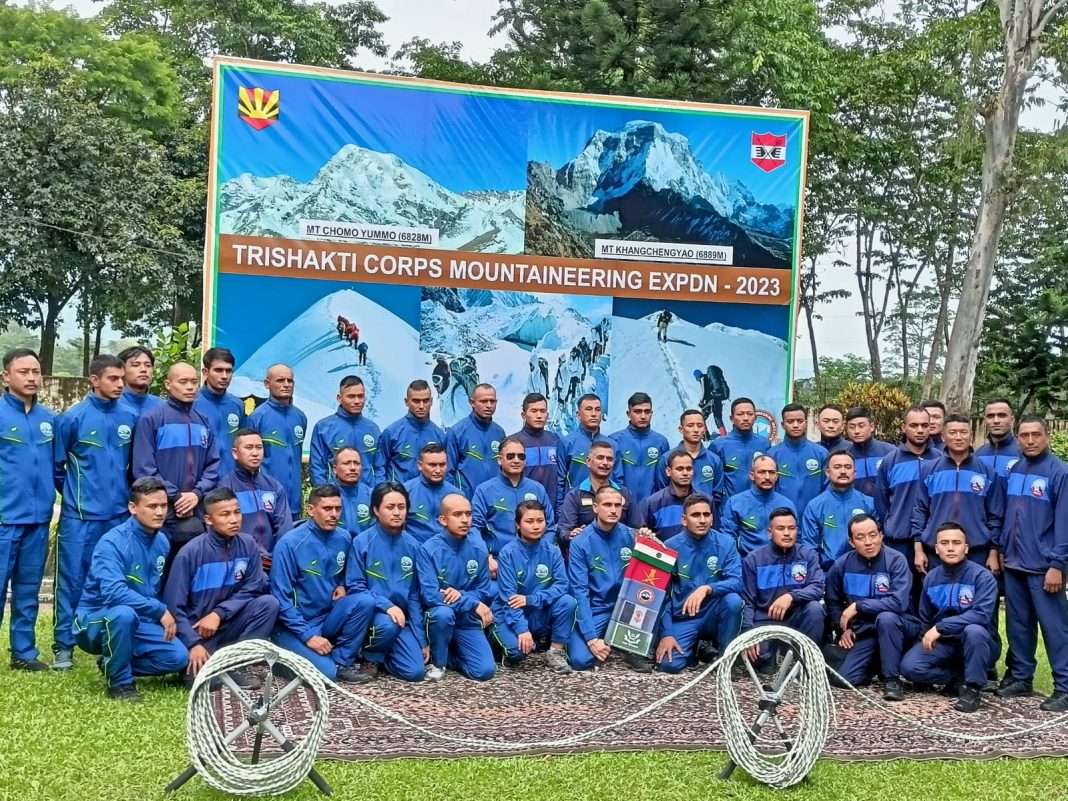 Indian Army & HMI launch expedition to MT Chomo Yummo in North Sikkim