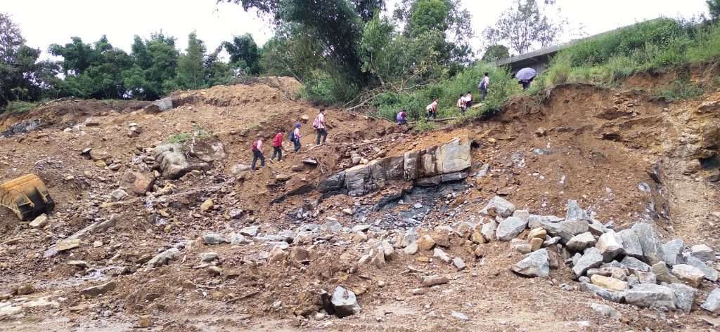 Dynamite blasting for highway construction damages houses in West Khasi Hills, sparks concerns 