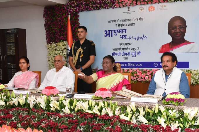 President launches ‘Ayushman Bhavah’ campaign-A comprehensive nationwide healthcare initiative