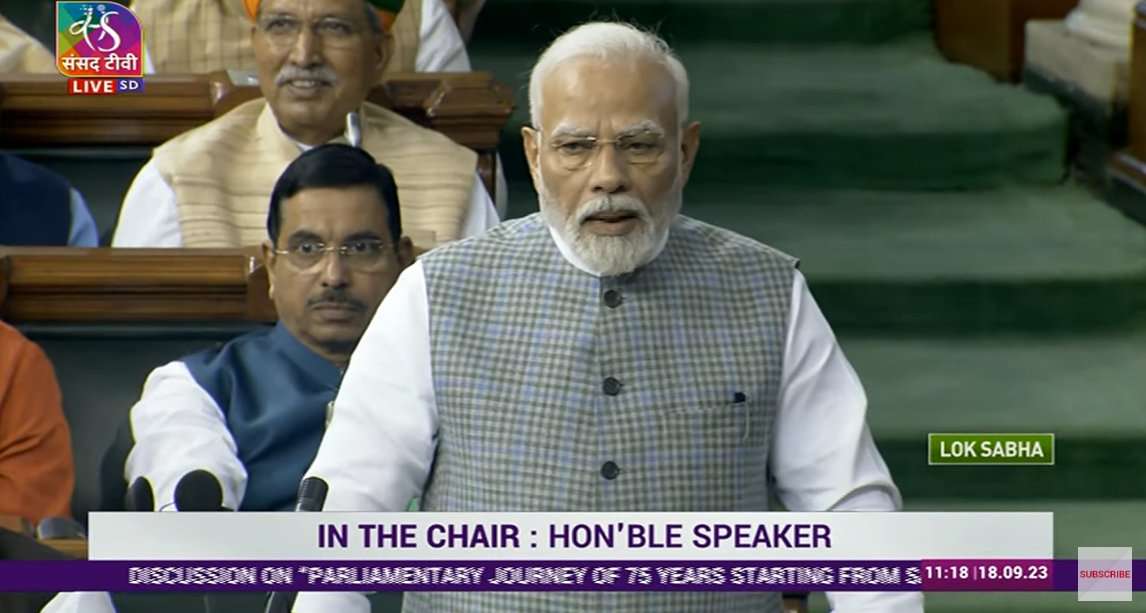 75 years of parliament: PM Modi speaks in Lok Sabha; 10 Top Points