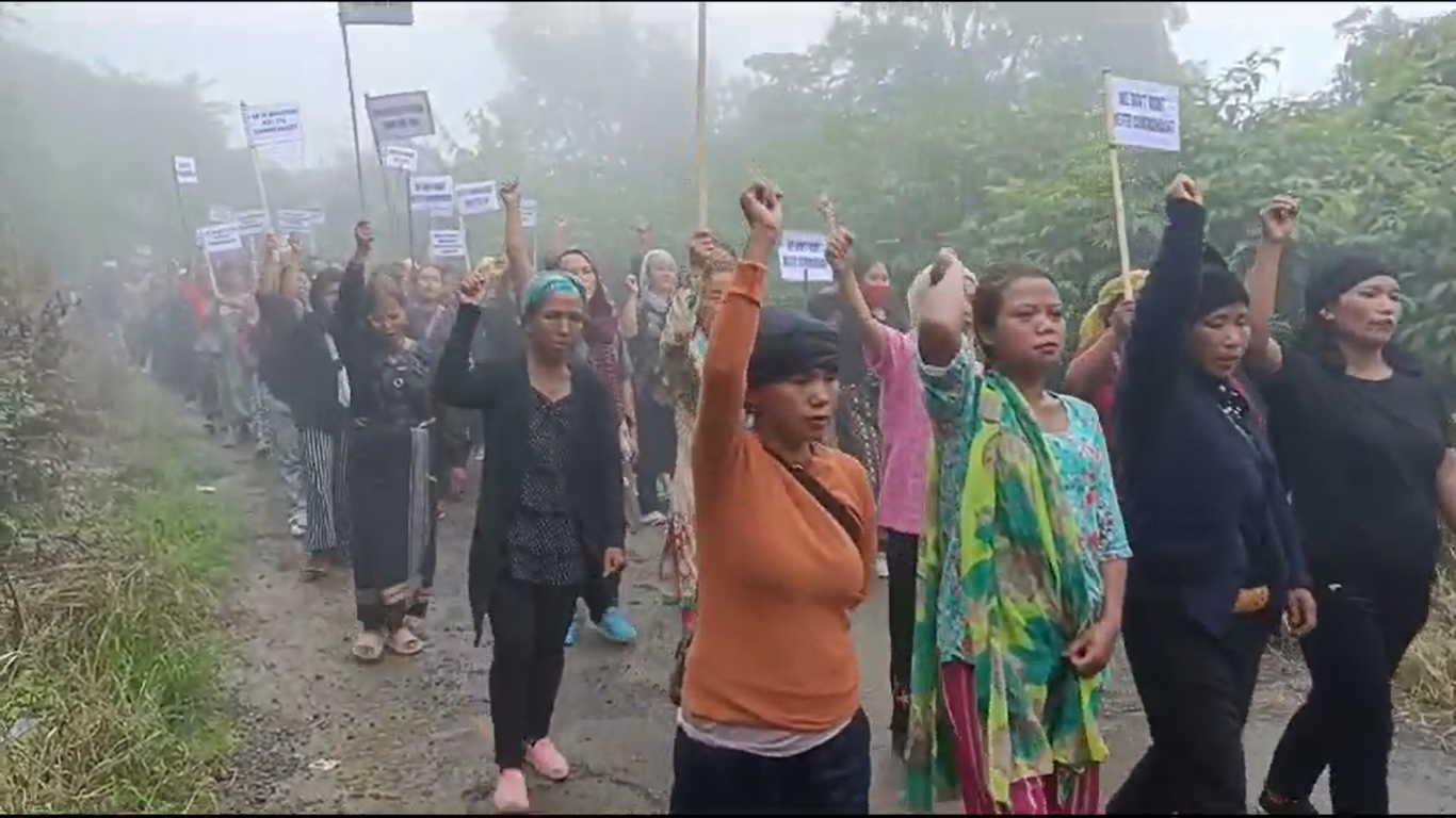 Manipur: Kukis stage protest over appointment of Meitei Assam Rifles official in Chandel