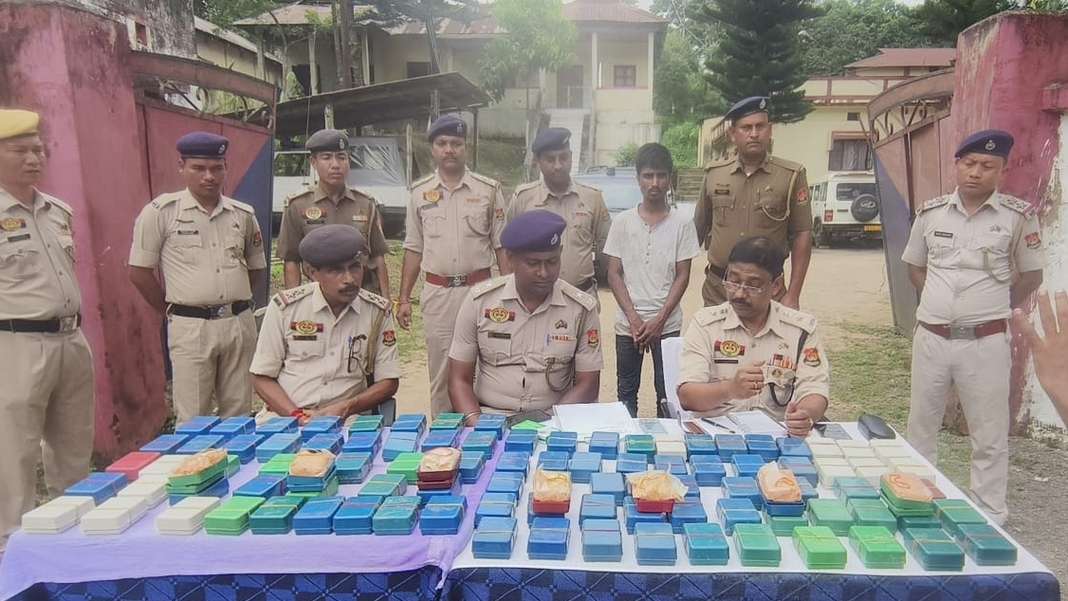 Heroin worth Rs 10 crore seized at Tripura-Mizoram border