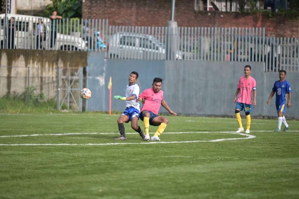 Inter Church Father’s Fellowship Football Tournament-ni semi-final a·bachenga