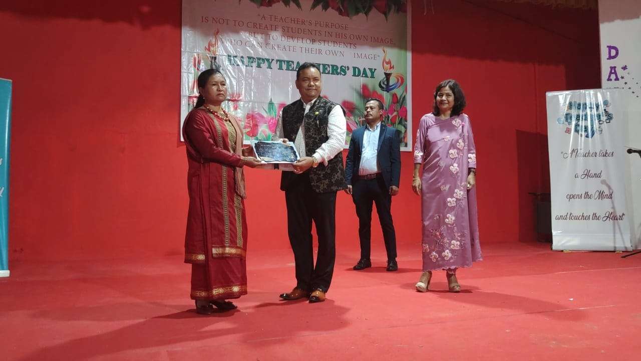 Teachers Day celebrated in Jowai's District Library Auditorium, awards distributed