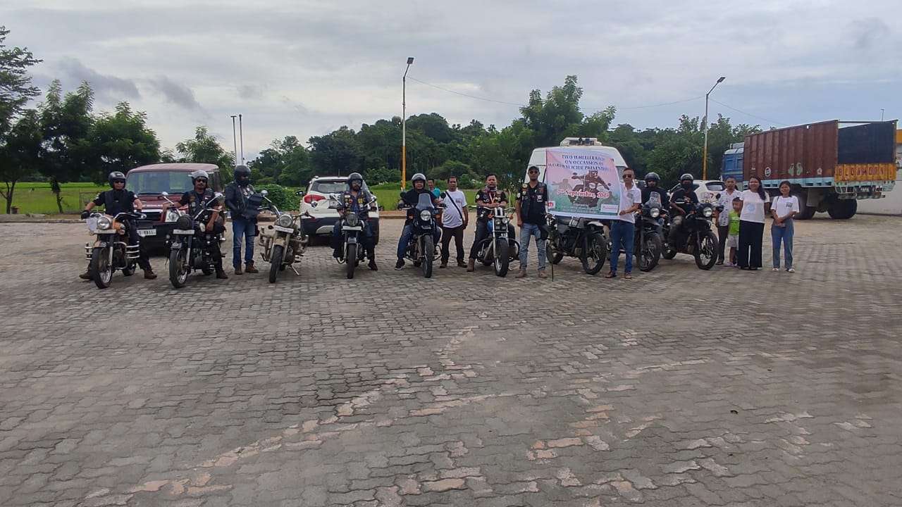 Bikers set off to create mental health awareness in South West Garo Hills