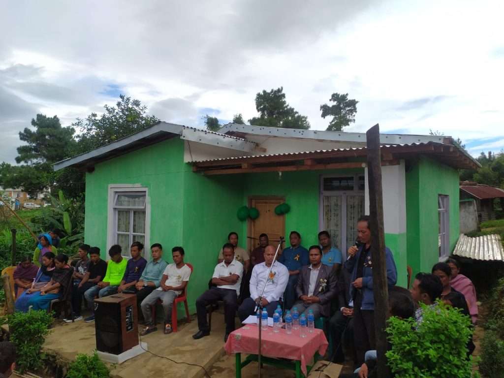 HeartWarming! MPUF President inaugurates the House of a resident in WJH